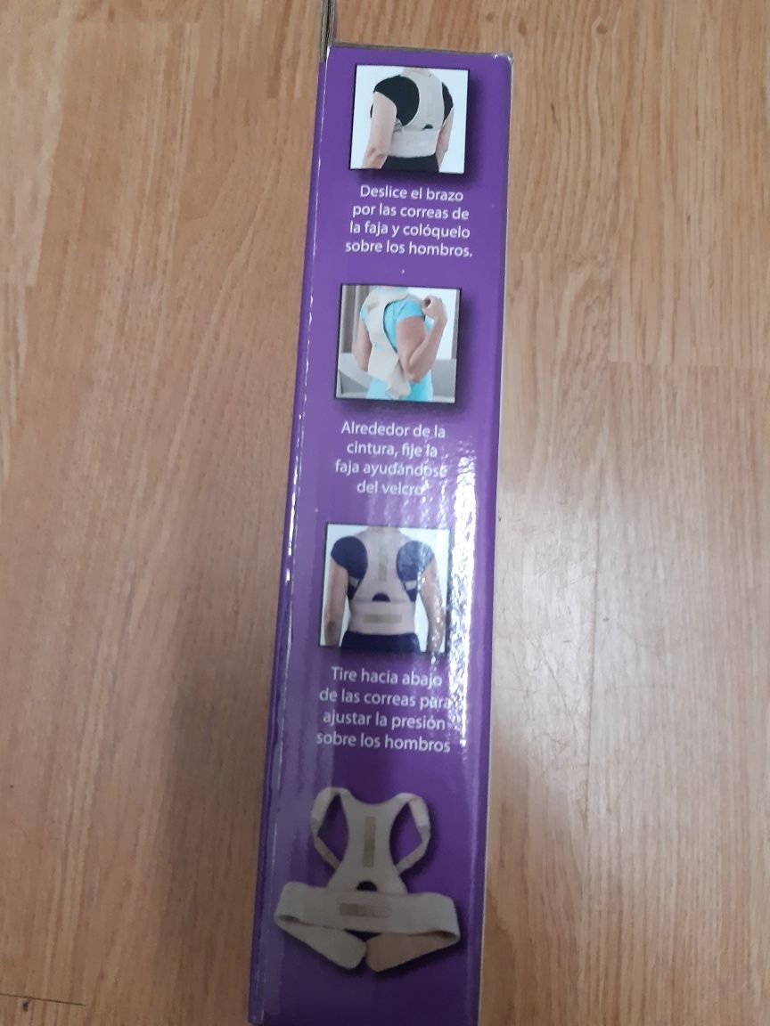 Colete medicinal elástico. Ortopédico.