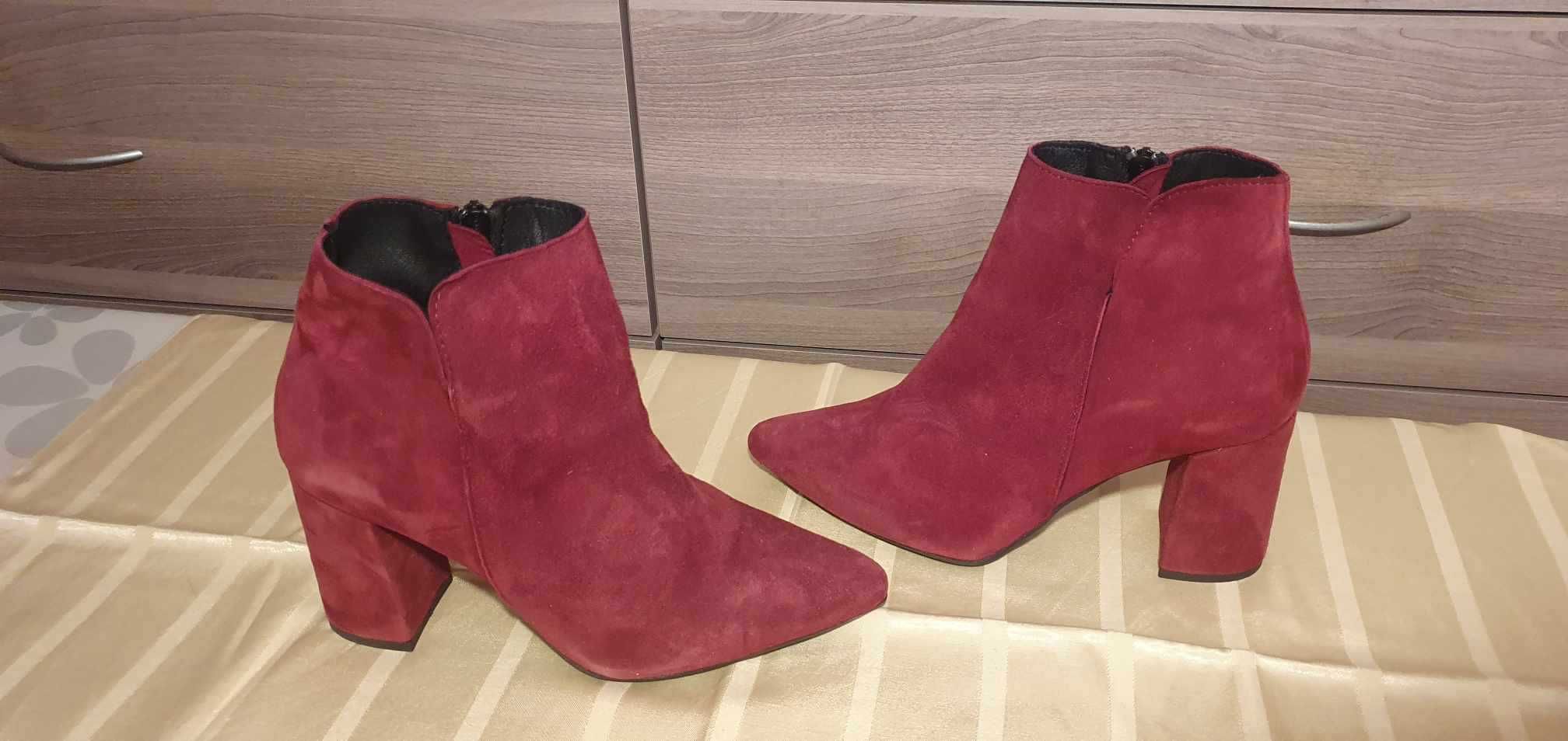 Botki, Buty, Kozaki Zamszowe Tatuum rozmiar 37, Nowe z Metką