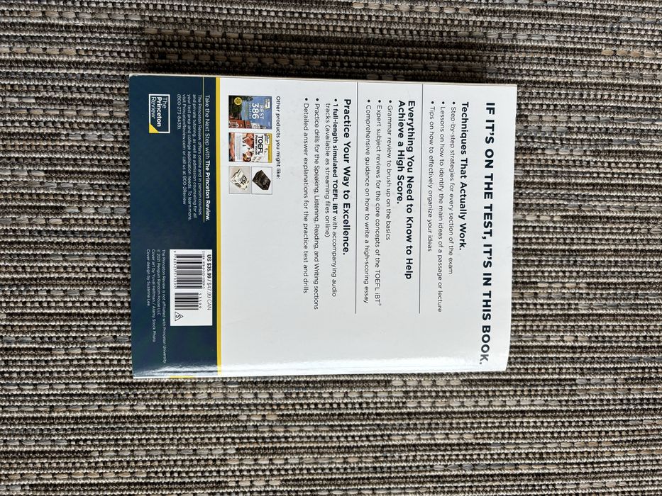 Livro TOEFL iBT Prep