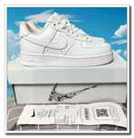 Wysokiej jakości sneakersy Nike Air Force 1 w rozmiarze 38