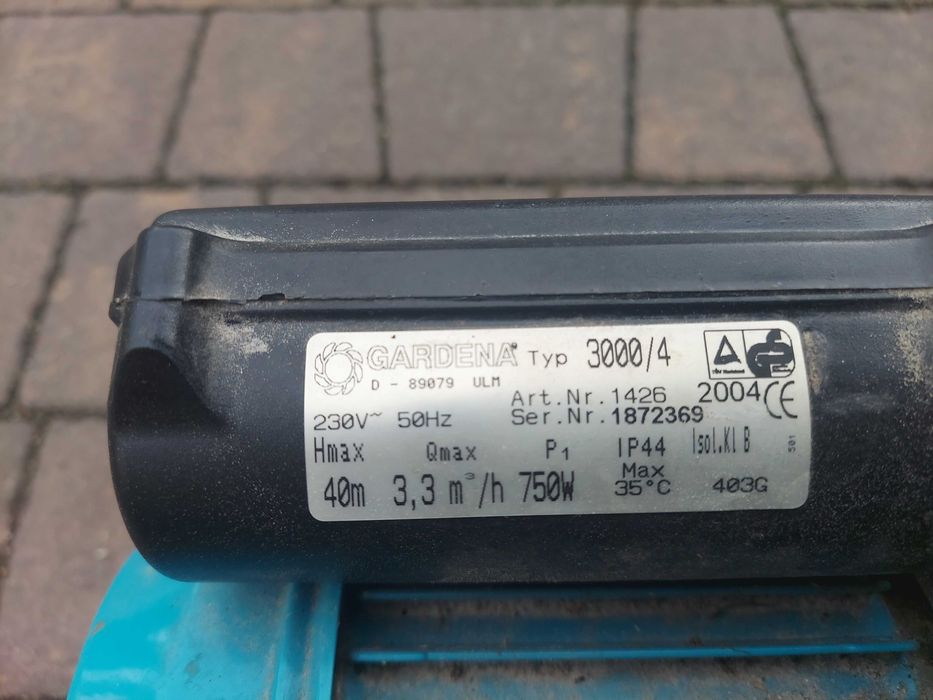 Pompa do wody Gardena 3000/4