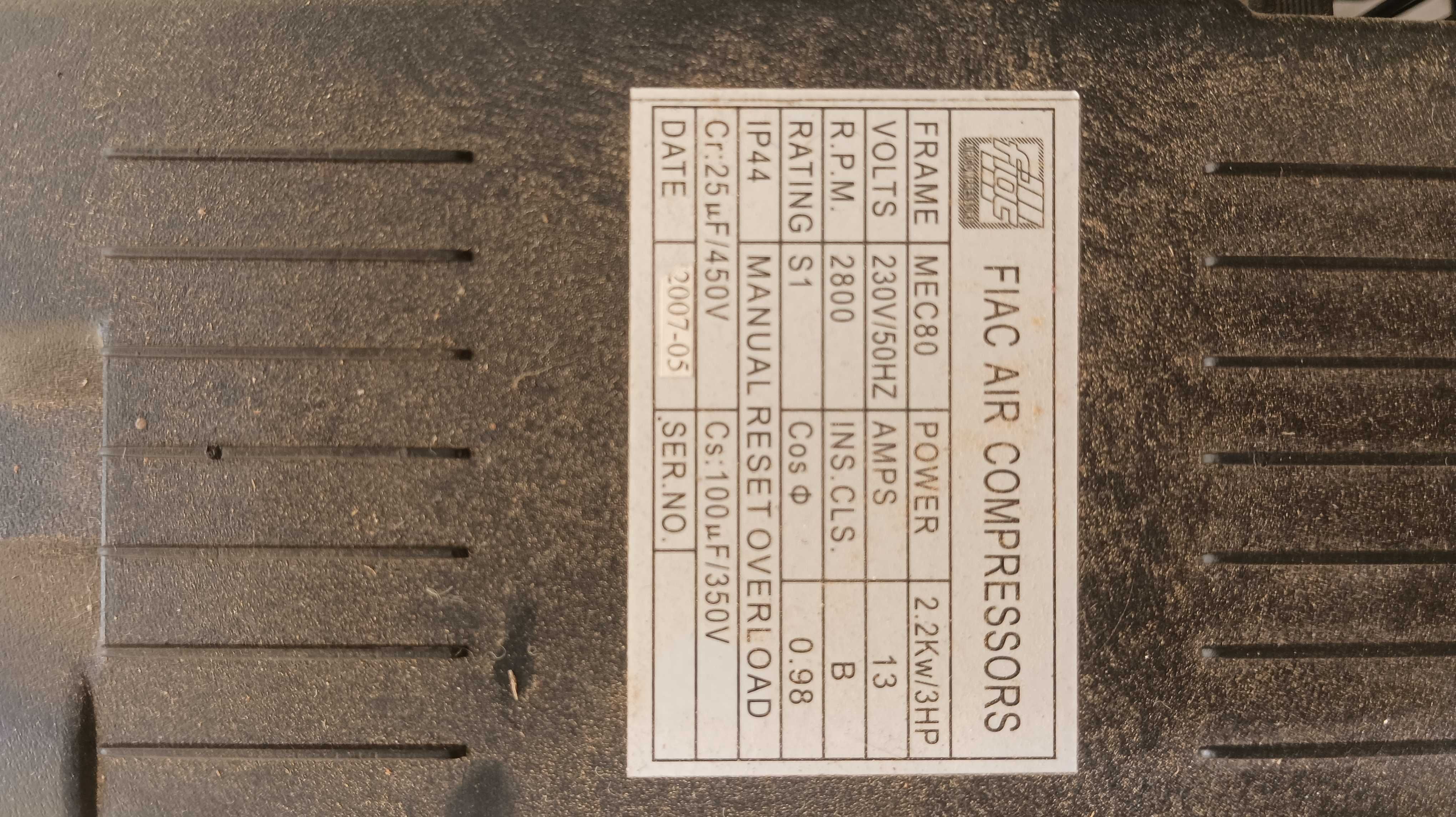 Compressor 200L FIAC * Novo
