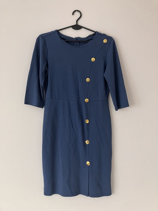 Sukienka granatowa esmara elegancka