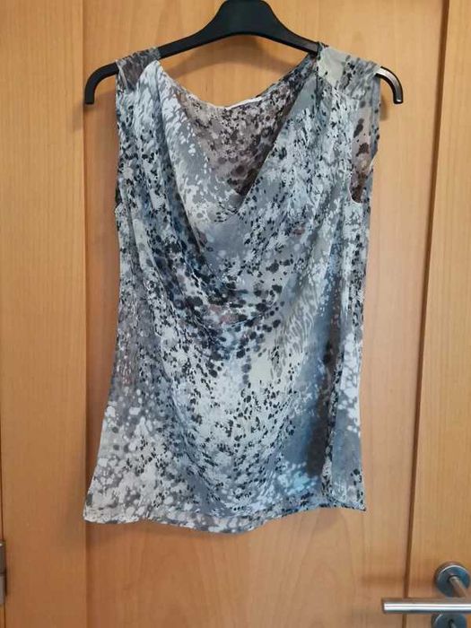 Blusa sem manga com padrão, Promod
M / 38