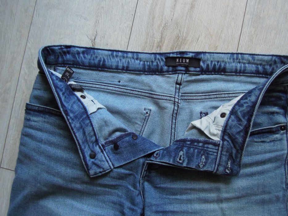 NEUW-Świetne JEANSY Iggy Skinny 31/32 wąskie nogawki