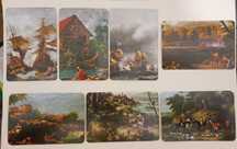 Sete calendários de paisagens antigas, 1986