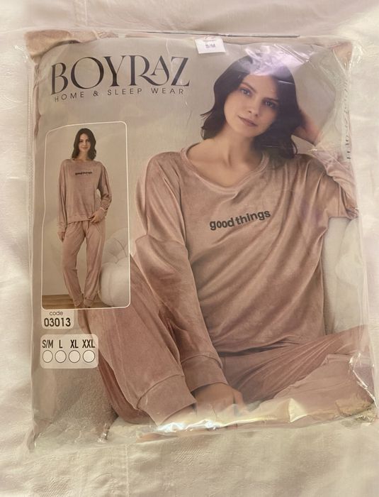 Жіноча велюрова піжама, якісна Л-M