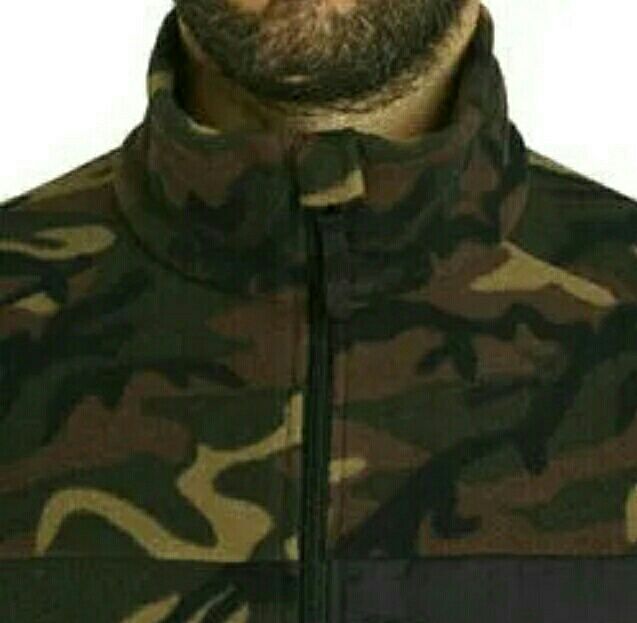 Камуфляжна флісова кофта Solognac 500 / Decathlon Франція, 2XL