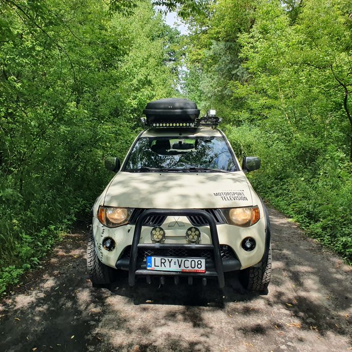 Mitsubishi L200 2.5d 4x4 offroad, off-road klimatyzacja