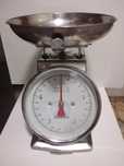 Balança mecânica com bacia 5kg inox