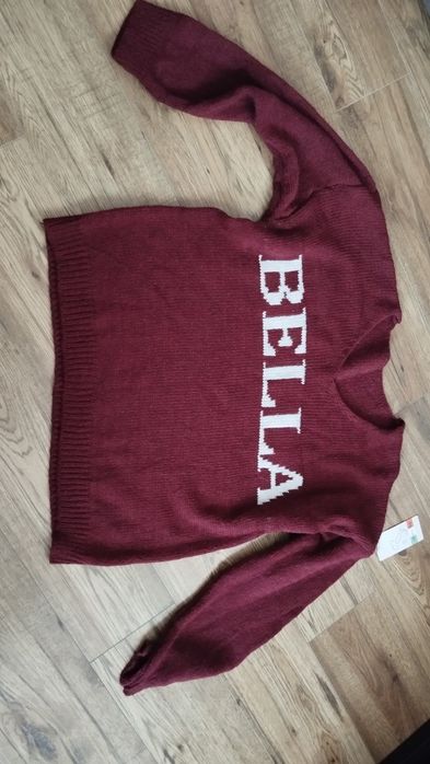 Sweterek bordo BELLA
