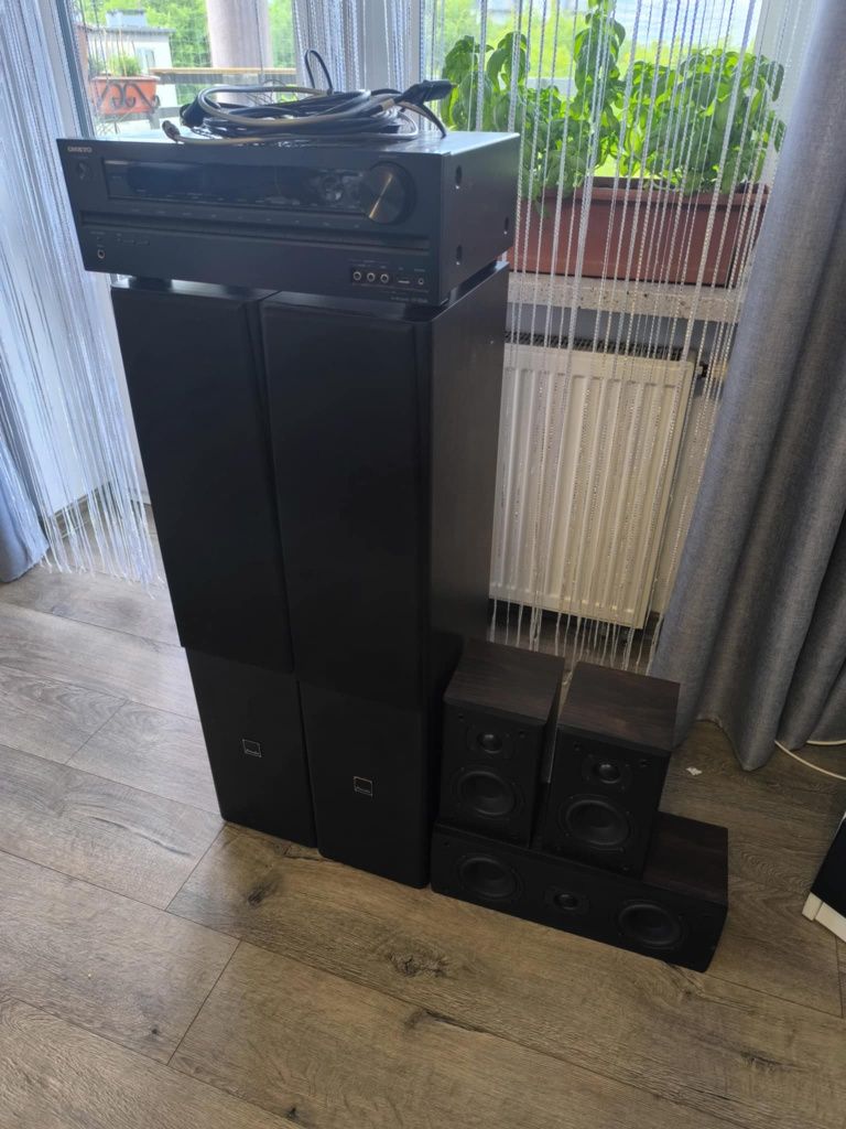 Zestaw kina domowego Onkyo + Maudio