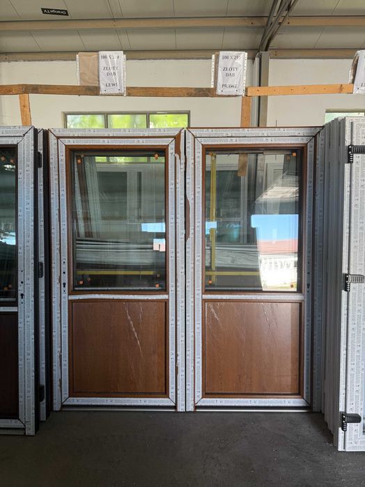 Drzwi PCV 90x200 (Białe Antracyt orzech) Od ręki!!! Transport cała PL!