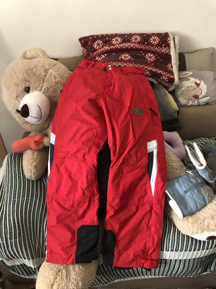 Czerwone spodnie narciarskie M Isotex 5000 Dare2be Snowwear