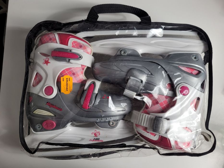 Дитячі розсувні ковзани Nijdam 3020 розмір 30–33