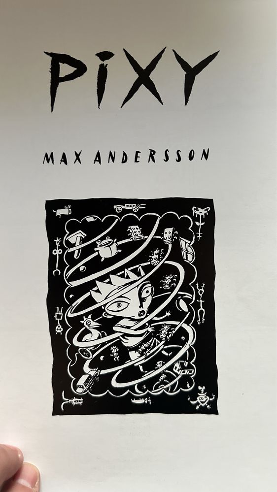 Pixy Max Anderson komiks