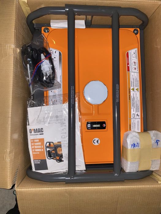 Бензиновий генератор O-MAC GT 15000E-A 8кВ/220В