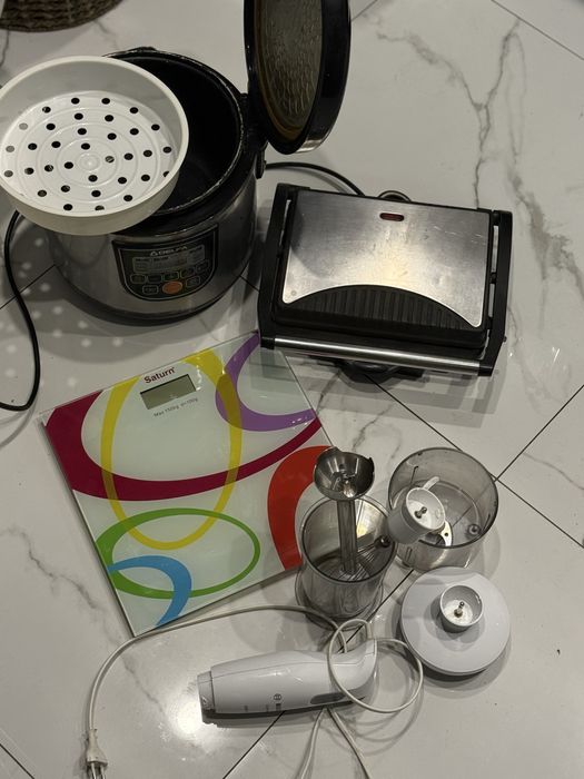 Гриль, блендер, мультиварка, ваги