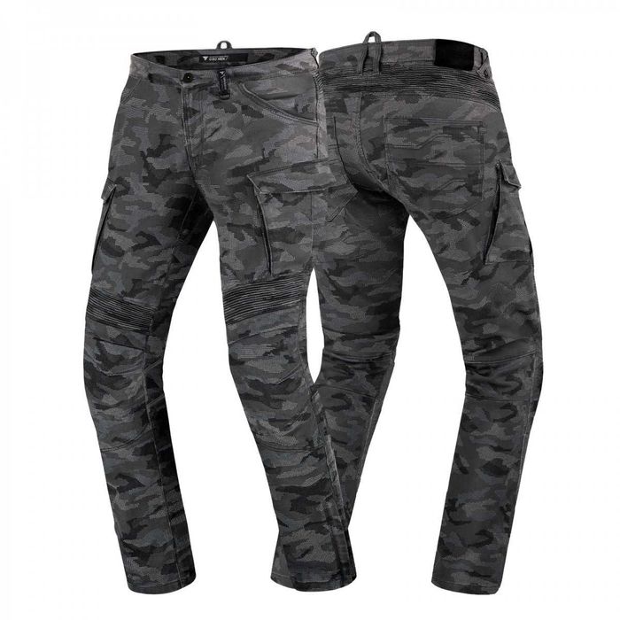 Spodnie motocyklowe SHIMA GIRO khaki lub czarne LUB MORO