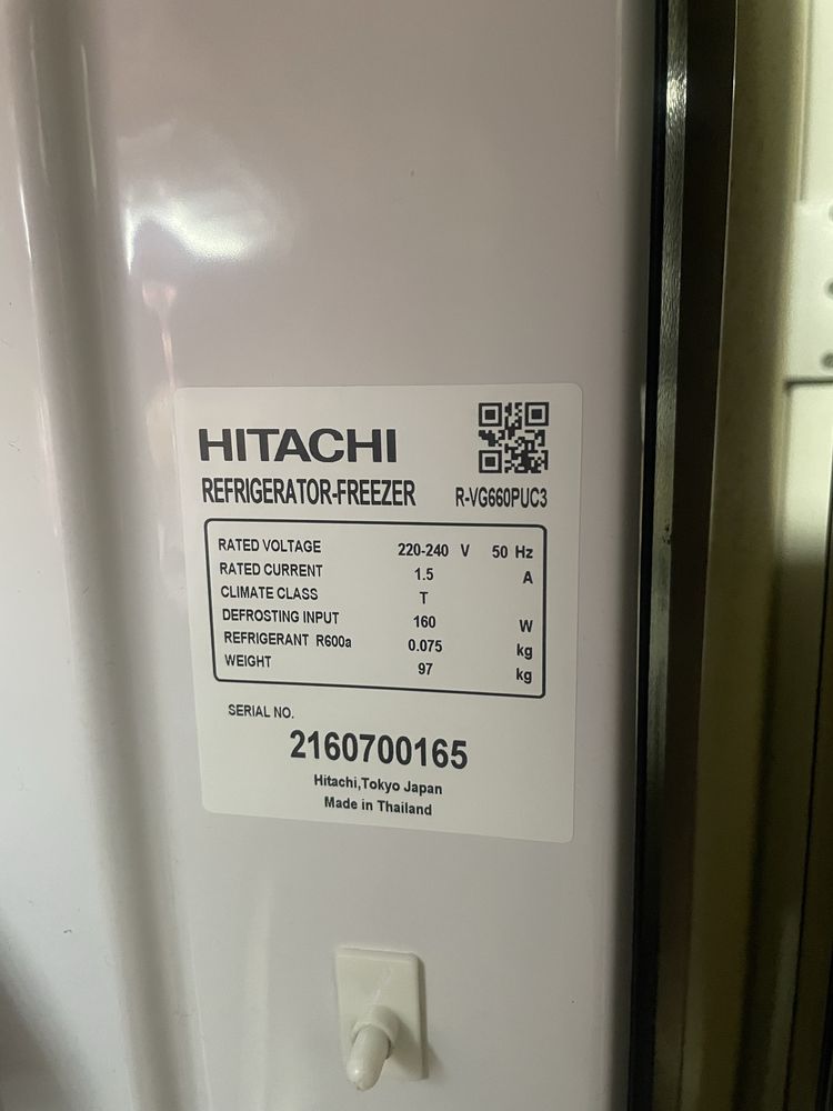 Холодильник Hitachi RVG660PUC3