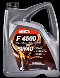 ARECA F4500 5w40 моторное масло синтетика 1/4/5 л (Франция)