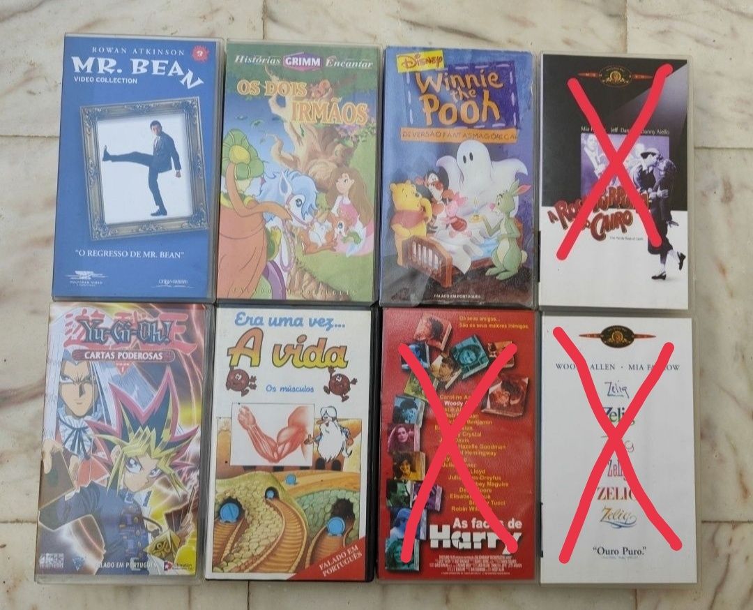 56 Filmes VHS.   .