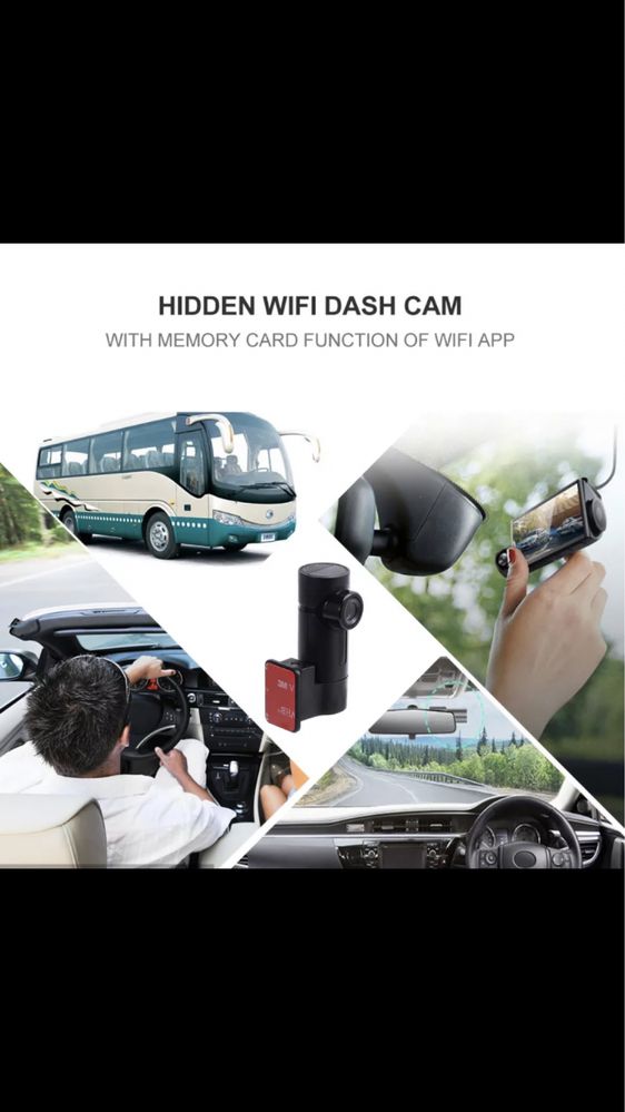 Dashcam Camera frontal auto carro - Novo