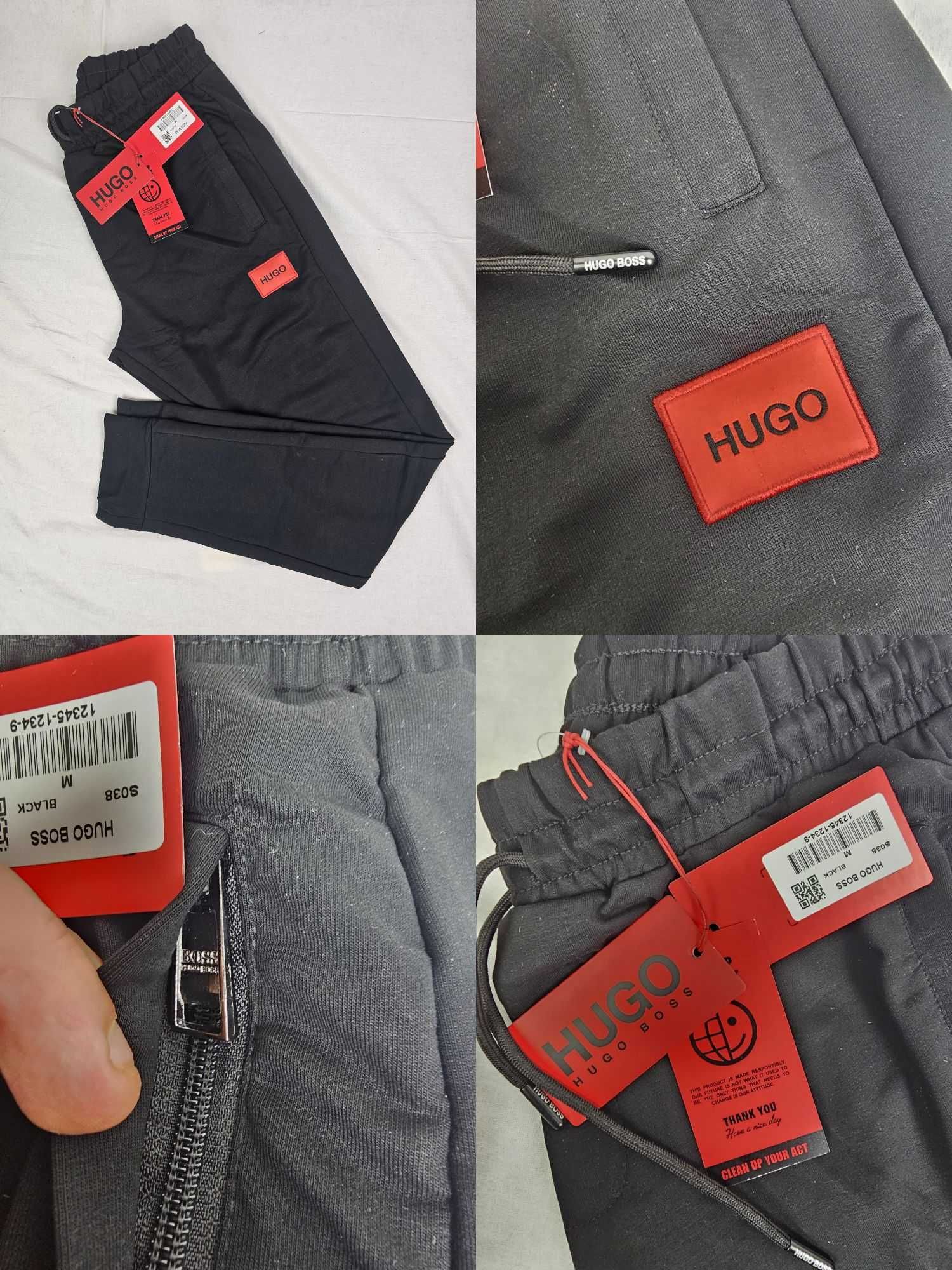 Dres męski spodnie Hugo Boss dresy długie dresowe