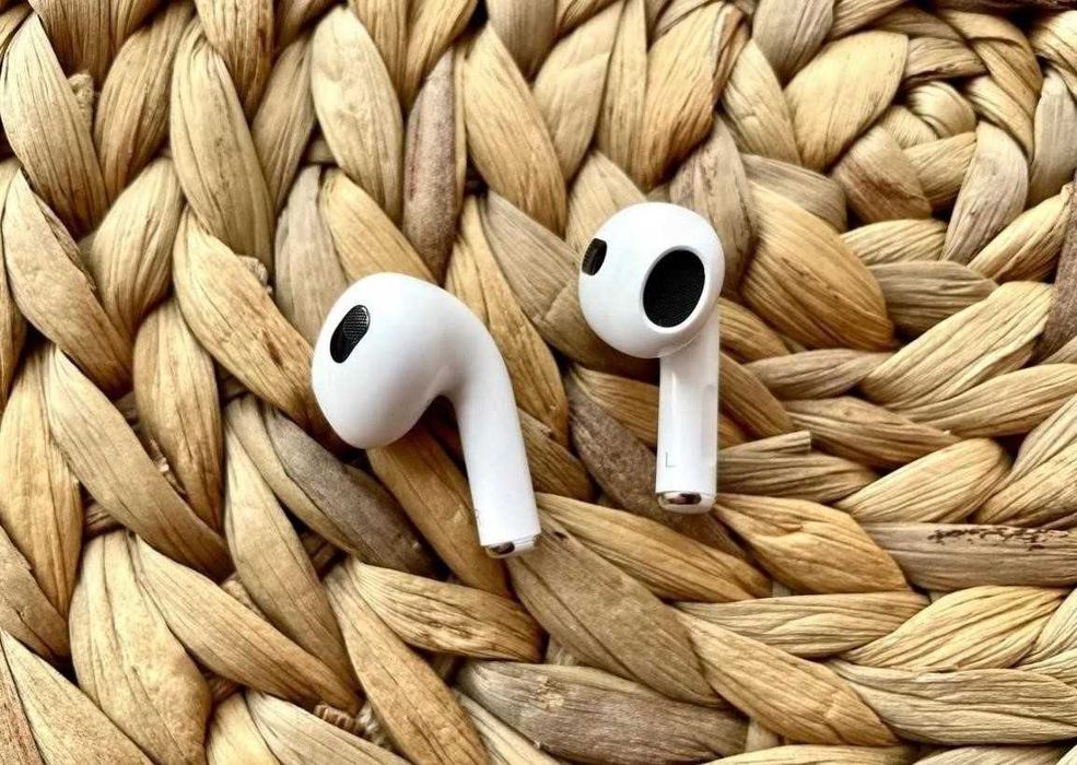 Беспроводные Наушники аірподс 3 1в1 Lux качества +чехол