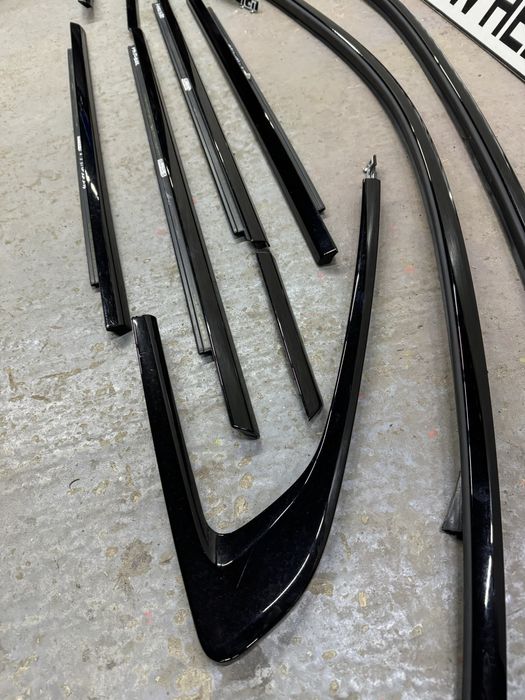 Shadow High БМВ 2 М235 Ф44 Gran Coupe Шадов Лайн Молдинг Кузова Двери