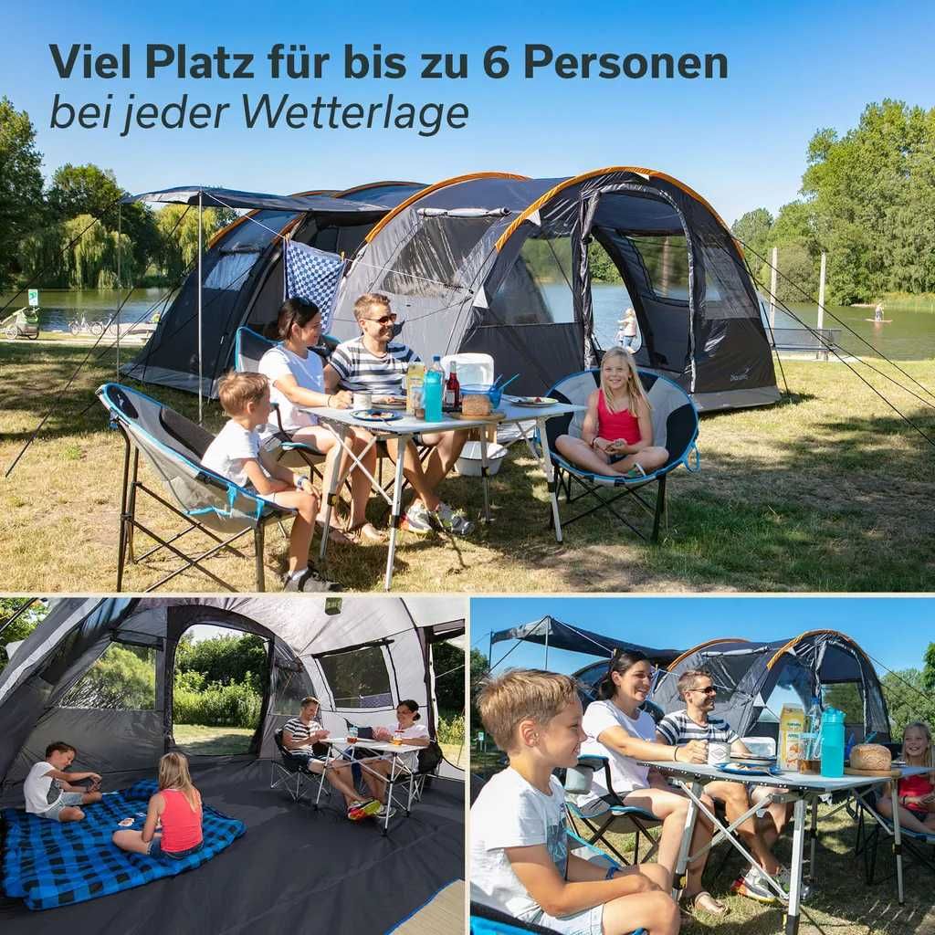 TENDA SANDIKA para 6 pessoas , Nova !