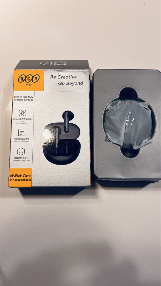 Phones de ouvido QCY