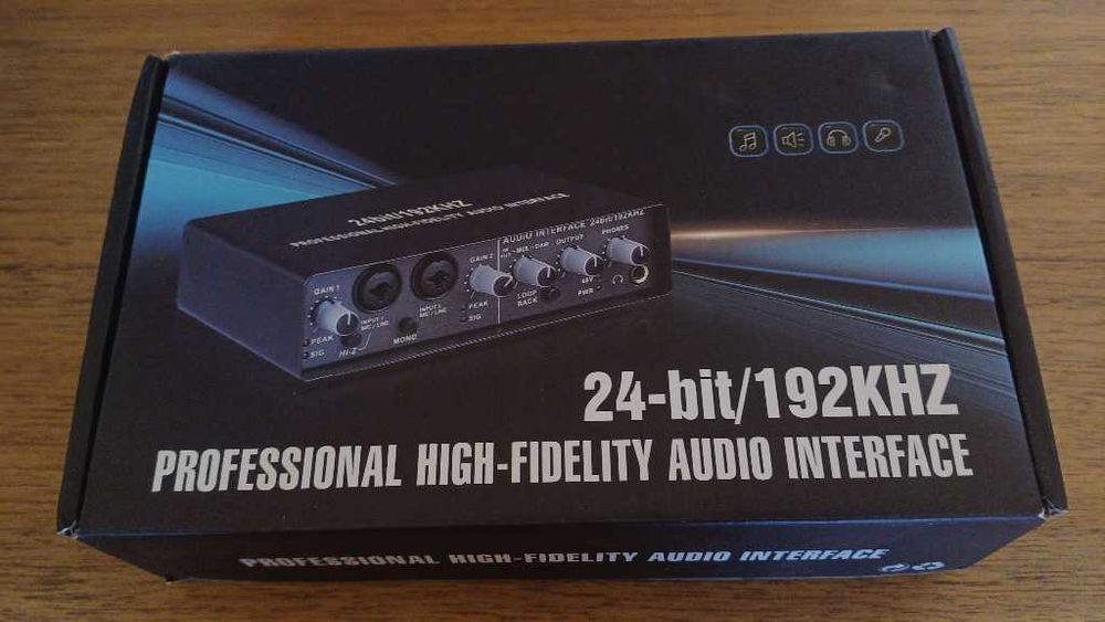 Karta dźwiękowa, Audio Interface Q-24 24bit / 192kHz