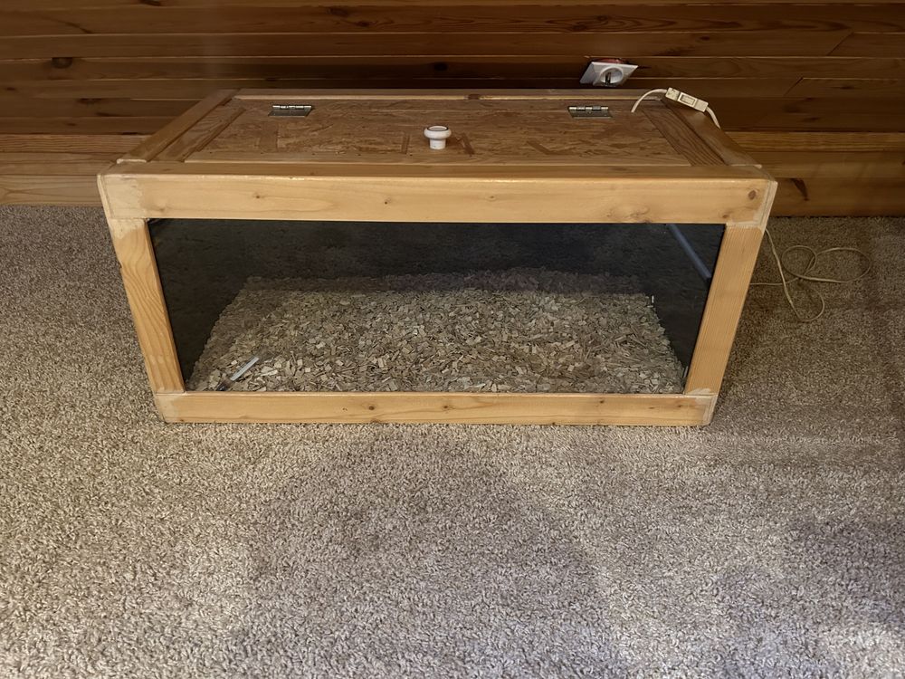 Terarium 80x40x47 idealne dla gekona samo robne