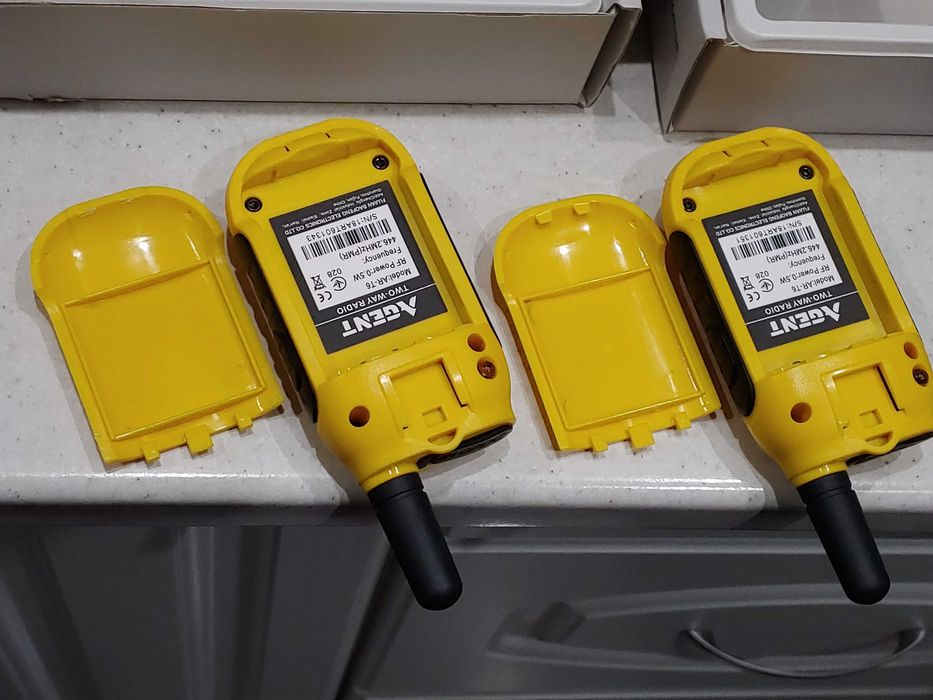 Рация AGENT AR-T6 Yellow PMR446, 2 шт, читаем описание