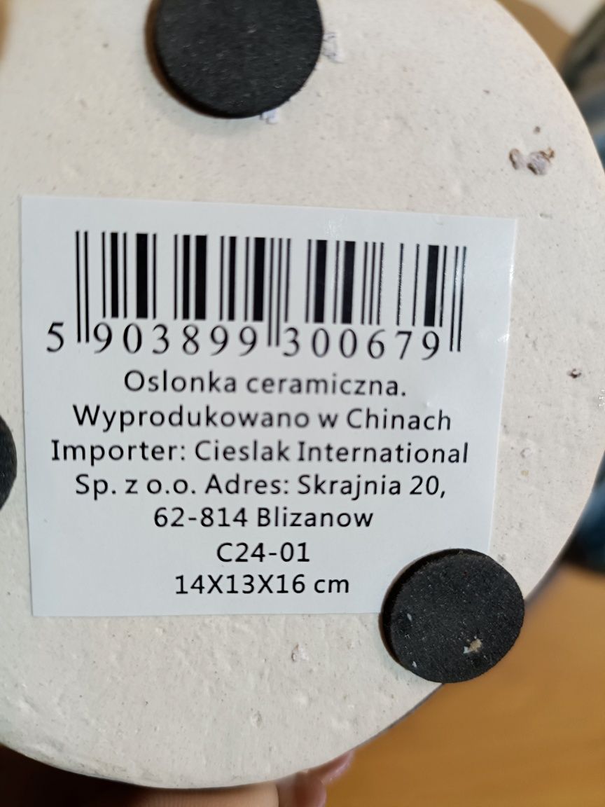 Osłonka ceramiczna twarz