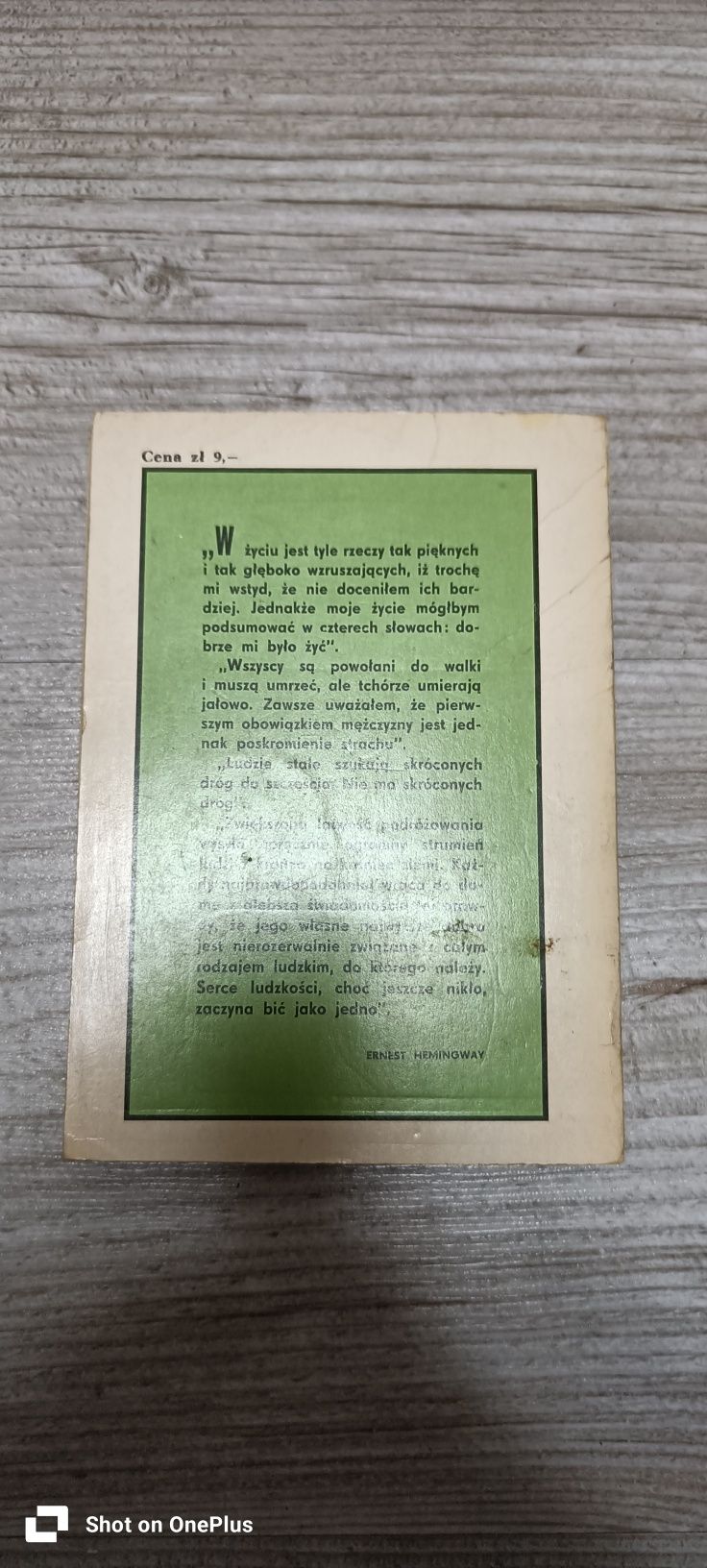 216. Książka zielone wzgórze Afryki