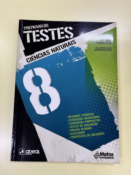 Preparar os testes 8 ciencias naturais