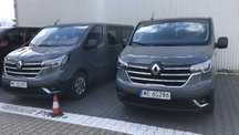Wynajem nowych, 9-cio osobowych busów RENAULT TRAFIC LONG  2022r