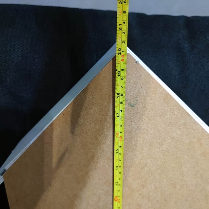 Półka domek nad biurko