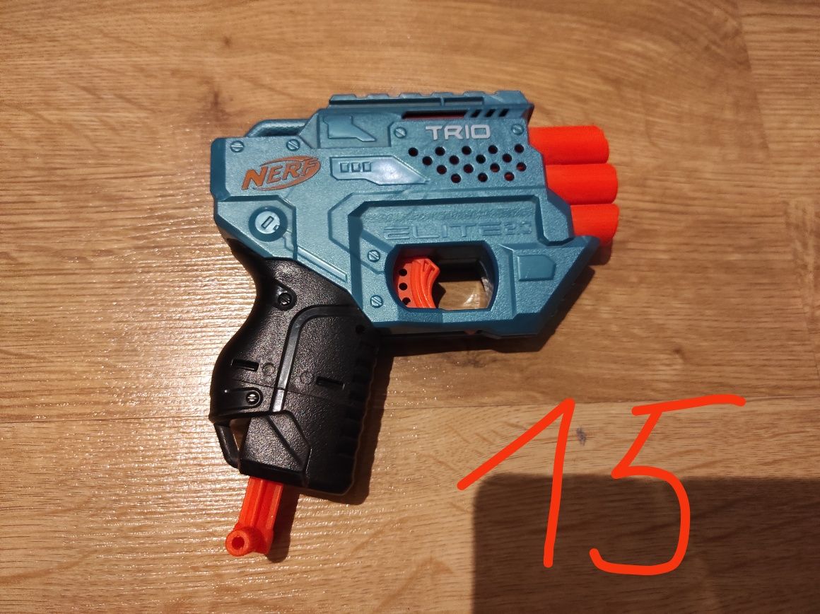 Pistolety NERF różne