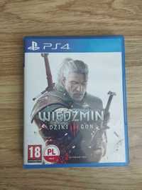 Wiedźmin 3 na PS4 po polsku + kompendium i instrukcja