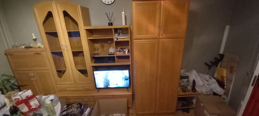 Meble Zestaw mebli szafa komoda barek