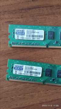 Оперативная память DDR3 две планки по 2GB