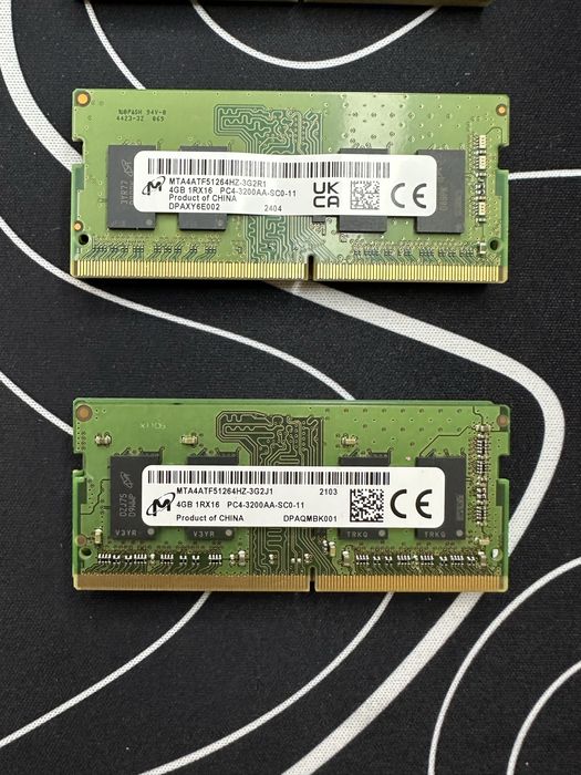 ОЗУ/RAM Samsung DDR4 4ГБ 3200 МГц для ноутбука