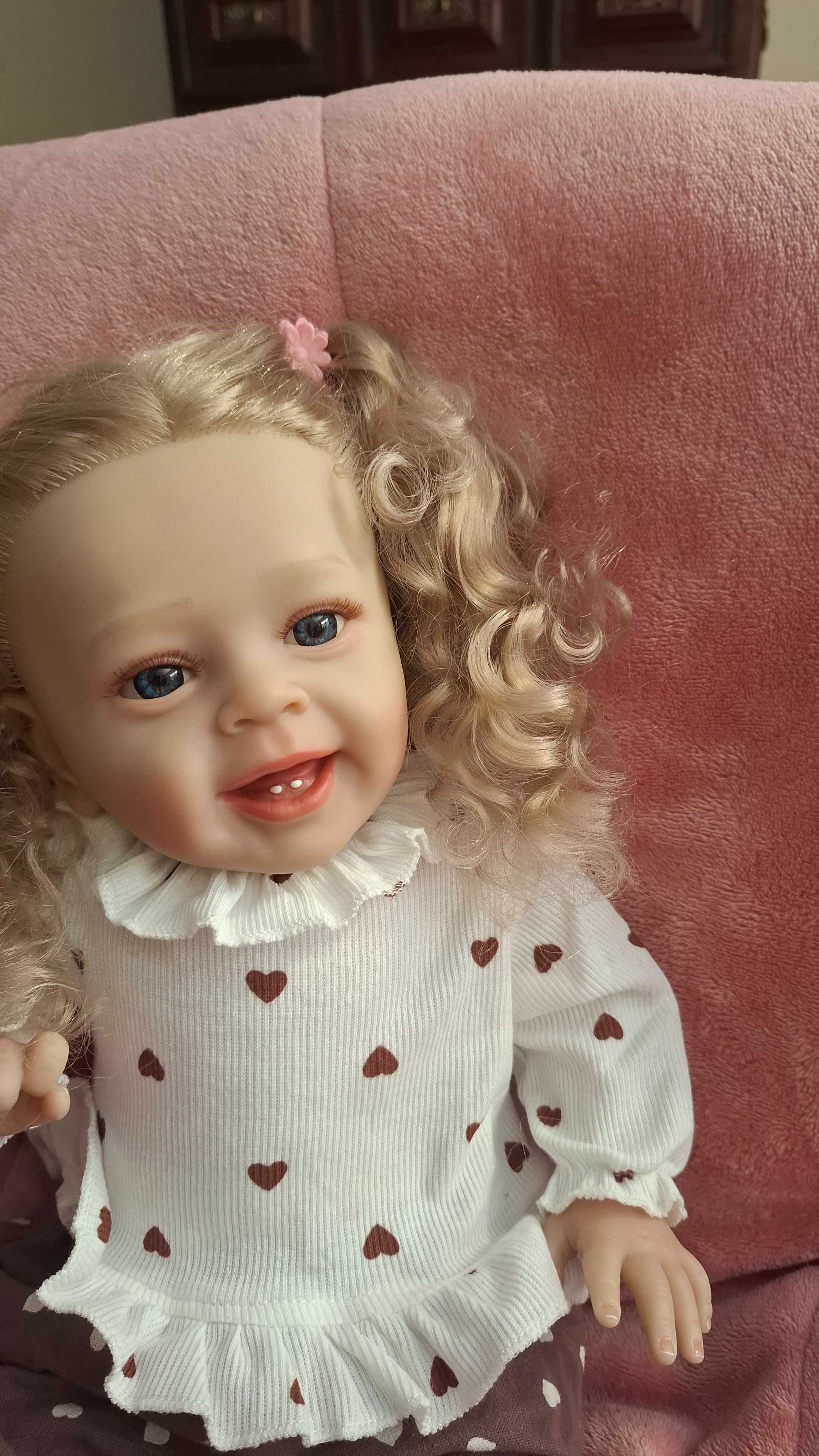 Boneca reborn 55cm. (Artigo novo)