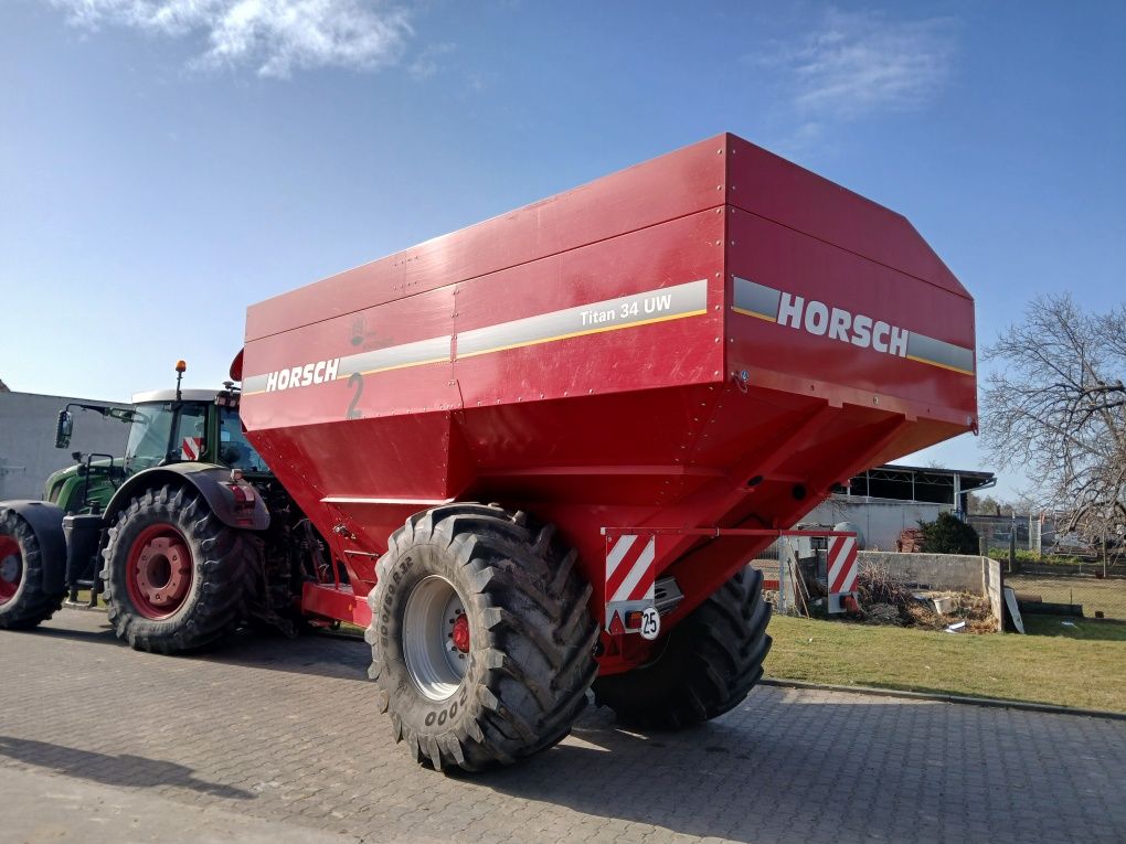 Przyczpa   wóz Przeładowcza przeładunkowa horsch UW 34