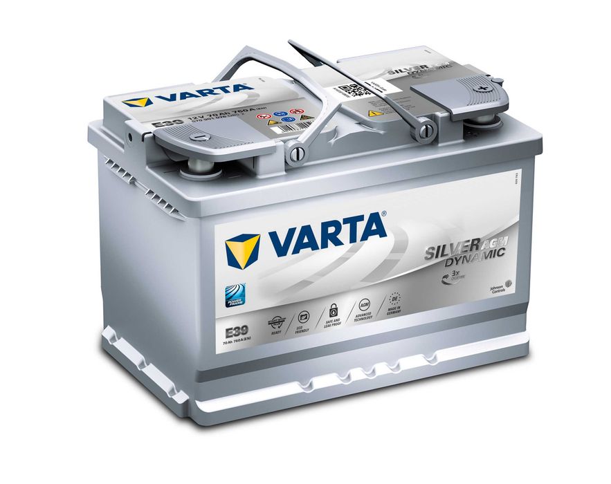 Akumulator Varta Silver E39/A7 12V 70Ah 760A AGM W. Pstrowskiego 27