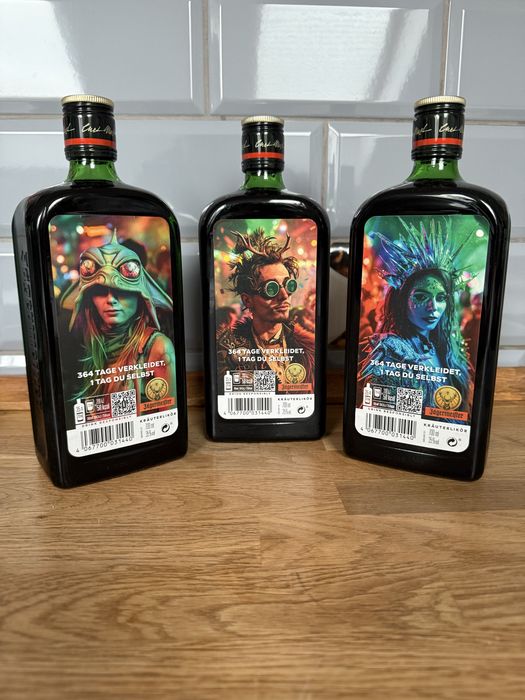 Butelki kolekcjonerskie Jagermeister