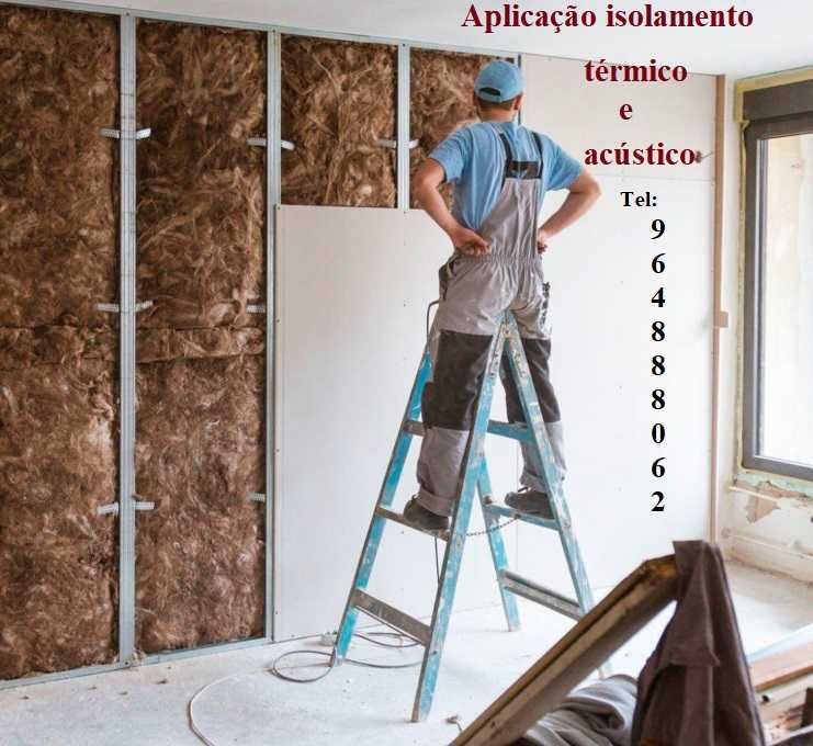 Isolamento térmico, Isolamento acústico, impermeabilizações